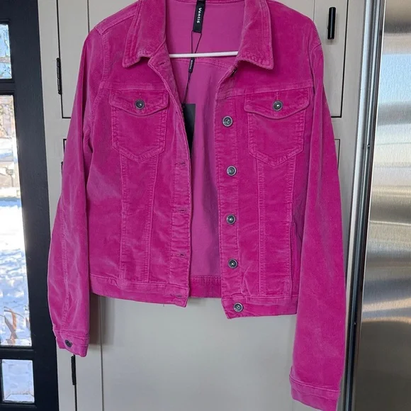 Venus Fuchsia Jean Jacket for Women - Picture 2 of 10